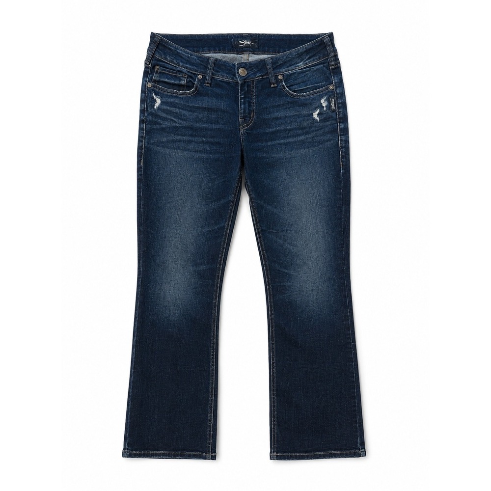 Silver Jeans Elyse Slim Boot Dark Wash Stretch Jeans Women's‎ W29 L31